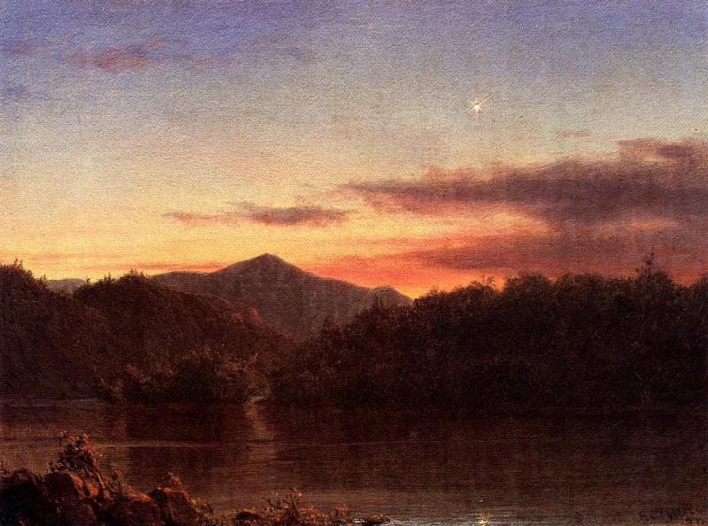 Frederic Edwin Church The Evening Star oil painting image